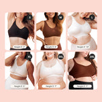 SHAPERMINT Wireless Bras for Women No Underwire – Small to Plus Size Bralettes with Support and Natural Lift
