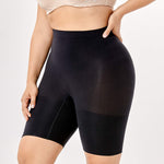 DELIMIRA Women's Tummy Control Shapewear Thigh Slimmer Shorts High Waist Black Small