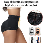 Pehhim Women butt lifter panties Lace Tummy Control Shapewear Shorts Fajas Colombianas Moldeadoras Comfortable underwear(Black,M)