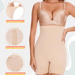 BESTENA Shapewear Shorts,High Waisted Shapewear for Women Tummy Control,Seamless Body Shaper Shorts Thigh Slimmer(x-nude,Medium)