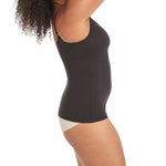 Maidenform womens Long Length Camisole Fl3266 shapewear tops, Black, X-Large US