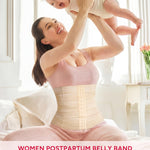 Gotoly Waist Trainer for Women Corset Shapewear Tummy Control Faja Body Shaper Postpartum Segmented Waist Cincher(Beige,Medium)