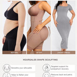Lover-Beauty Fajas Colombianas Moldeadoras Shapewear for Women Tummy Control Faja Body Shaper Post Surgery Compression Garment Snatched Stage 2