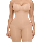 Lover-Beauty Bodysuit for Women Tummy Control Shapewear Seamless Butt Lifter Full Body Shaper Beige XS/S