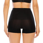 Womens Seamless Shaping Boyshorts Panties Tummy Control Underwear Slimming Shapewear Slip Shorts(#A2 Black(light Tummy Control),XX-Large)