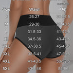 ORLAROY High Waisted Underwear for Women Cotton Tummy Control Ladies Panties Postpartum Breathable Full Coverage Briefs Pack XL