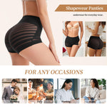 JOYSHAPER Tummy Control Shorts for Women Shapewear Underwear Compression Panties Invisible Body Shaper Girdle Black