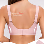 Gailife Crossover Bras for Women No Underwire Wireless Bralettes Seamless Supportive T Shirt Everyday Bras-Pink,XL/X