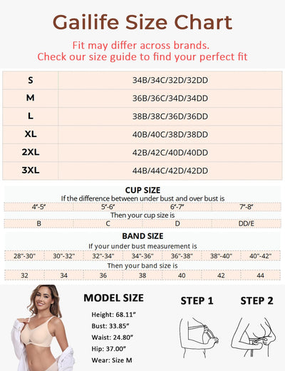 Gailife Womens Wireless V Mesh Comfortable Bra Seamless Bralette Push Up Brassiere No Underwire Supportive Tshirt Everyday Bra, Grey Leopard, M