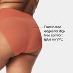 SPANX SPANXsmooth Undie-tectable Brief - Comfortable Core Control - Invisible Shapewear Underwear - No Visible Panty Lines - Sedona - Medium
