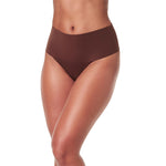 SPANX SPANXsupersmooth Undie-tectable Thong - Comfortable Core Control - Invisible Shapewear - Women No Show Thong Underwear - Hickory - Medium