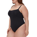 Maidenform Women's Seamless Shapewear, Tummy Control Thong Bodysuit, Firm Control Thong Body Shaper