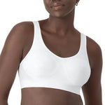 Bali Women's Comfort Revolution Shaping Wirefree Bra DF3488, White Tropic, Small