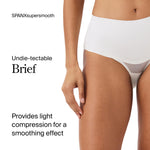 SPANX SPANXsmooth Undie-tectable Brief - Comfortable Core Control - Invisible Shapewear Underwear - No Visible Panty Lines - Powder - Medium