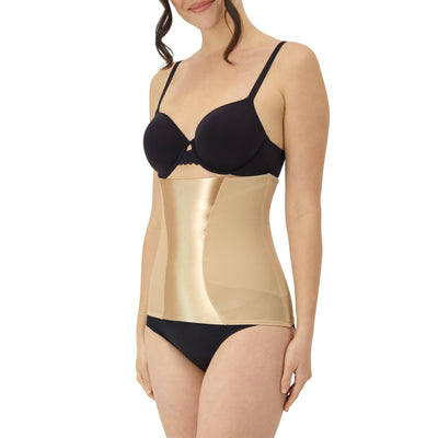 Maidenform womens Trainer Easy Up Cincher With Anti-static Fl2368 waist shapewear, Latte Lift, Medium US