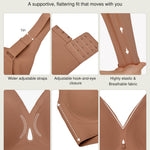 Popilush Wireless Seamless Bralette for Women, No Underwire Soft Support Bras, Breathable Smooth Comfort Everyday Summer Wear,Brown,40B/38C/38D