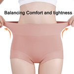Miajiins Postpartum C Section Compression Cotton Underwear High Waisted Full Coverage Panties M101-3RS-7