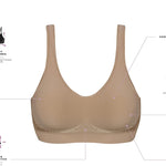 Bali Women's Wireless Bras for Women - Comfort Revolution Wireless Bra - Adjustable & Supportive - Plus Size Women