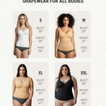 FeelinGirl Women Shapewear Tank Top Tummy Control Compression Tanks V Neck Seamless Body Shaper Camisole Tops for Women Tuscan L