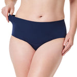 SPANX SPANXsmooth Undie-tectable Brief - Comfortable Core Control - Invisible Shapewear Underwear - No Visible Panty Lines - Dark Sapphire - Medium
