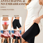 iesunny Slip Shorts for Under Dresses Seamless High Waisted Boyshorts Underwear Ladies Comfy Ladies Anti Chafing Panties