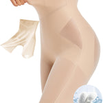 PRETTYWELL High Waisted Shapewear Shorts for Women,Light Tummy Control Seamless Body Shaper Shorts No Show for Under Dress Nude