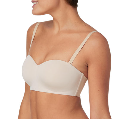 Maidenform womens Pure Comfort Strapless Wireless Dm7685 Bra, Almond, Medium US
