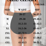 OLIKEME High Waisted Tummy Control Underwear Womens Soft Breathable Cotton Panties Plus Size Ladies Postpartum Briefs