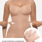 Lover-Beauty Shapewear Bodysuit Tummy Control Butt Lifter Body Shaper for Women Dark Beige XL/XXL
