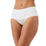 SPANX SPANXsupersmooth Undie-tectable Thong - Comfortable Core Control - Invisible Shapewear - Women No Show Thong Underwear - Powder - Medium