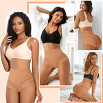 Werena Shapewear Tummy Control for Women Shaping Girdle Briefs Slimming Underwear(01# Mid-waisted Latte(boneless),Small)