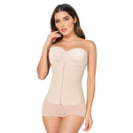 Ann Chery 1024 High Compression Waist Cincher with Hooks and Zipper for Women|Tummy Control and Back Support| Faja Colombiana Beige