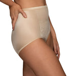 Vanity Fair Women's Smoothing Comfort with Lace Brief Panty 13262, Damask Neutral, Large/7