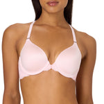 Maidenform Women's T-Shirt Bra, One Fab Fit Racerback Underwire Bra, Lightly Lined, Front Closure