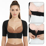 MSHHDK Arm Shaper for Women Crop Top Slimming Arm Vest Compression Sleeves Shapewear Compression Sleeves Post Compressions Garments for Women Girl Arms Shaper