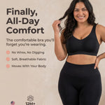 SHAPERMINT Wireless Bras for Women No Underwire – Small to Plus Size Bralettes with Support and Natural Lift