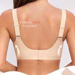 Gailife Jelly Wireless Bras for Women No Underwire Bralettes Seamless Supportive T Shirt Everyday Bras-Beige,M