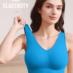 BESTENA 6 Pack Sports Bras for Women, Seamless Comfortable Workout Sleep Bra with Removable Pads
