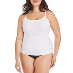 Maidenform womens Long Length Camisole Fl3266 shapewear tops, White, XX-Large US