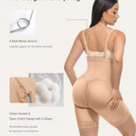 Lover-Beauty Fajas Colombianas Shapewear for Women Tummy Control Strapless Body Shaper Butt Lifting Shorts Postpartum Faja, Skin, S