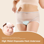 Disposable Mesh Panties 20 Count Mesh Postpartum Underwear Maternity Underwear Postpartum for Women Carer Soft, Breathable, Stretchy Briefs X-Large