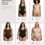 Lover-Beauty Bodysuit Shapewear for Women Tummy Control Padded Adjustable Body Suit Sculpting Thong Black 3X-Large-4X-Large