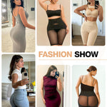 Wodelanle Shapewear for Women - Seamless Shapewear Tummy Control Shorts High Waist Body Shaper Thigh Slimmer Butt Lifting Panties Nude