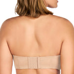 HSIA Strapless Bras for Women Large Breasts Non Slip Full Coverage Underwire Supportive Multiway Strapless Bra Plus Size Almond Beige