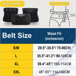 ChongErfei 3 in 1 Postpartum Belly Wrap - Recovery Belly/Waist/Pelvis Belt Black Postpartum Belly Band,Black L