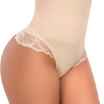 Werena Tummy Control Thong Shapewear for Women Seamless Shaping Underwear High Waist Body Shaper Panties Panty Girdle