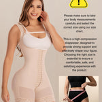 SHAPE CONCEPT 360 Fajas Colombianas Moldeadoras BBL Stage 2 Girdle, Post-Op And Post Partum Shapewear Beige