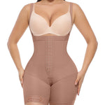 Lover-Beauty Fajas Colombianas Shapewear for Women Tummy Control Strapless Body Shaper Butt Lifting Shorts Postpartum Faja, Sienna, XL