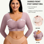 FeelinGirl Arm Lipo Compression Garment Seamless Brachioplasty Arm Compression Sleeve Women Purple L