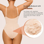 SHAPERX Women's Shapewear Bodysuit Tummy Control Body Shaper Waist Snatching Seamless Brief Body Suit